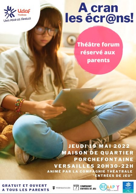 Read more about the article Théâtre-forum “à cran les écrans”